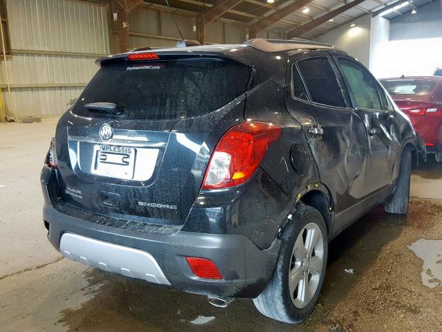 KL4CJASB7FB047726 - 2015 BUICK ENCORE BLACK photo 4