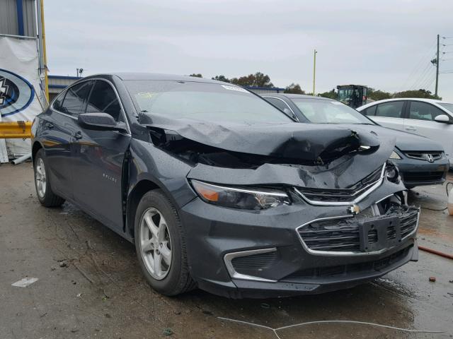 1G1ZB5ST2HF188172 - 2017 CHEVROLET MALIBU LS 灰色 照片 1