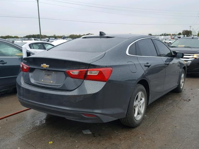1G1ZB5ST2HF188172 - 2017 CHEVROLET MALIBU LS 灰色 照片 4