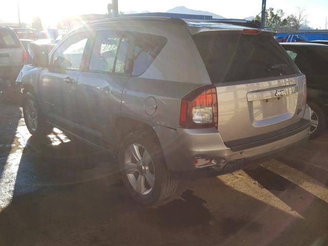 1C4NJCBB4ED821685 - 2014 JEEP COMPASS SP 银色 照片 3