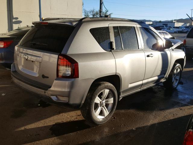 1C4NJCBB4ED821685 - 2014 JEEP COMPASS SP 银色 照片 4