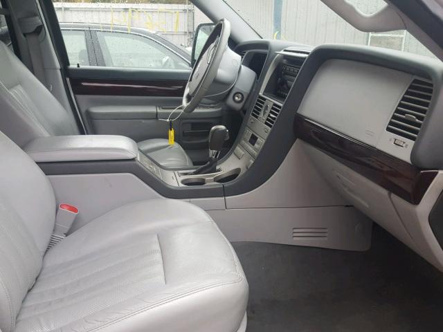 5LMEU68HX5ZJ23078 - 2005 LINCOLN AVIATOR ვერცხლისფერი ფოტო 5