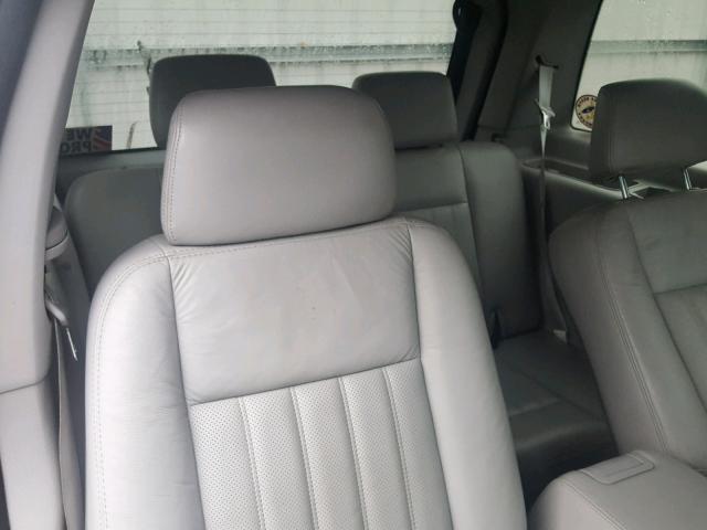 5LMEU68HX5ZJ23078 - 2005 LINCOLN AVIATOR ვერცხლისფერი ფოტო 6