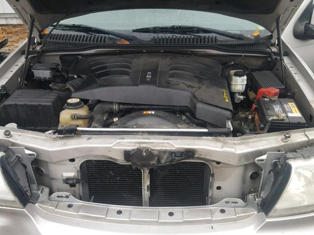 5LMEU68HX5ZJ23078 - 2005 LINCOLN AVIATOR ვერცხლისფერი ფოტო 7