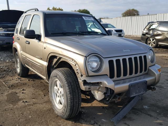 1J4GL58K13W583764 - 2003 JEEP LIBERTY LI BEIGE photo 1