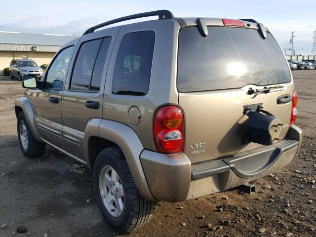 1J4GL58K13W583764 - 2003 JEEP LIBERTY LI BEIGE photo 3