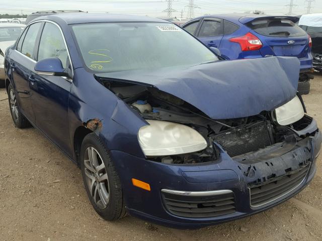 3VWSF71K06M760433 - 2006 VOLKSWAGEN JETTA 2.5 BLUE photo 1