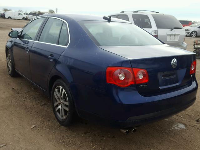 3VWSF71K06M760433 - 2006 VOLKSWAGEN JETTA 2.5 BLUE photo 3