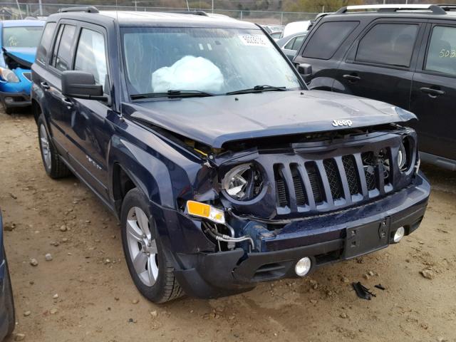 1C4NJRFB0ED500577 - 2014 JEEP PATRIOT LA BLUE photo 1