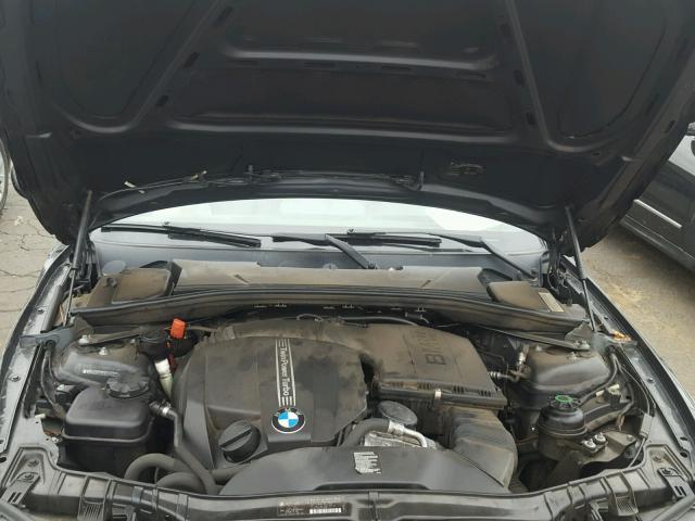 WBAUN7C5XCVM25555 - 2012 BMW 135 I BLACK photo 7