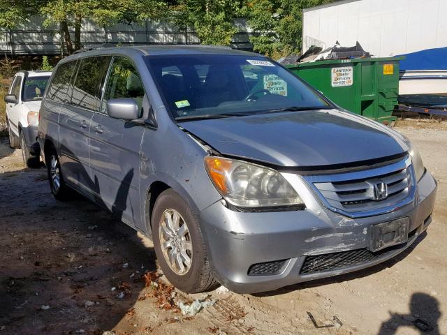 5FNRL3H48AB091660 - 2010 HONDA ODYSSEY EX SILVER photo 1