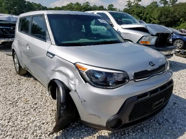 KNDJN2A24G7864360 - 2016 KIA SOUL SILVER photo 1