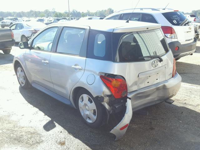 JTKKT624450100783 - 2005 TOYOTA SCION XA SILVER photo 3