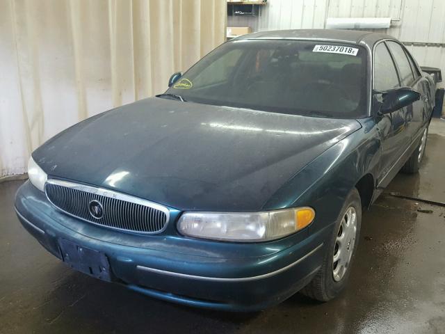 2G4WS52M1W1504647 - 1998 BUICK CENTURY CU GREEN photo 2