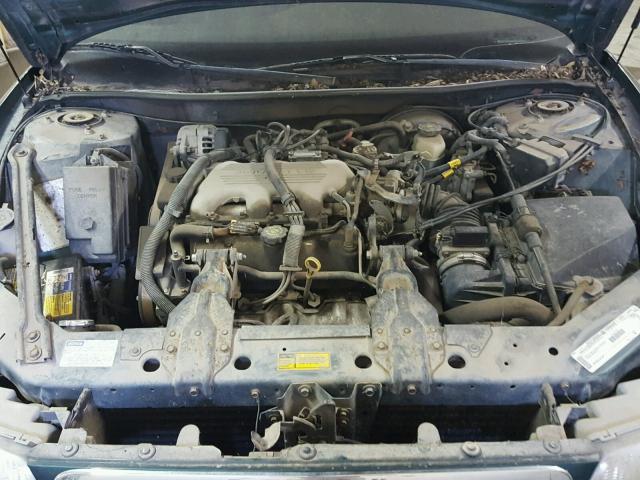 2G4WS52M1W1504647 - 1998 BUICK CENTURY CU GREEN photo 7