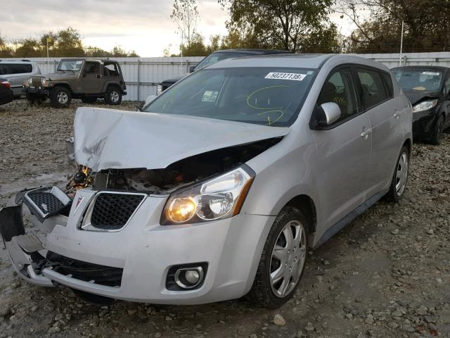 5Y2SP67049Z419832 - 2009 PONTIAC VIBE SILVER photo 2