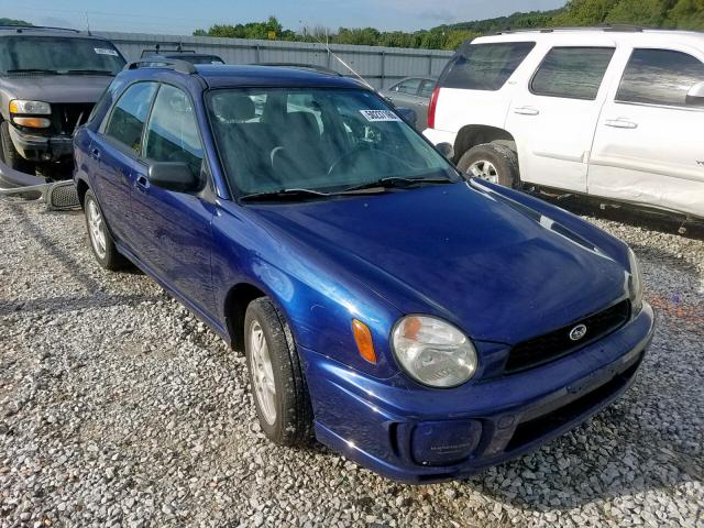 JF1GG65522G829508 - 2002 SUBARU IMPREZA TS BLUE photo 1