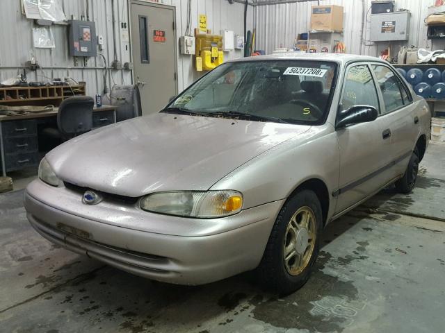 1Y1SK52892Z416562 - 2002 CHEVROLET GEO PRIZM 棕色 照片 2