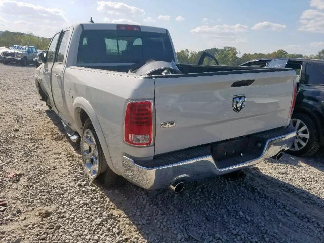 1C6RR6JT3JS126861 - 2018 RAM 1500 LARAM WHITE photo 3