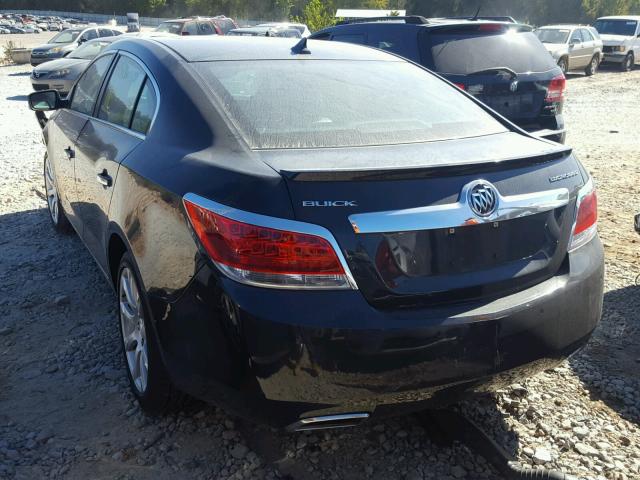 1G4GJ5G3XDF196438 - 2013 BUICK LACROSSE T BLACK photo 3