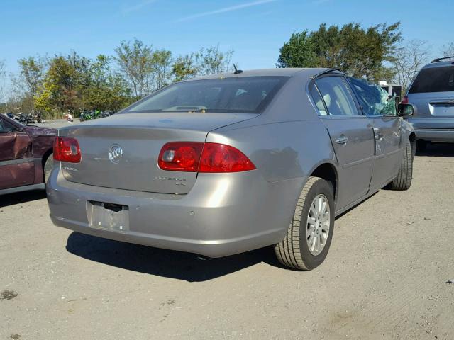 1G4HP57287U189773 - 2007 BUICK LUCERNE CX BEIGE photo 4