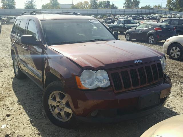 1J8GR48K68C120759 - 2008 JEEP GRAND CHER MAROON photo 1