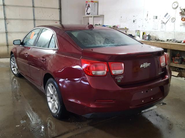 1G11C5SL8EF254682 - 2014 CHEVROLET MALIBU 1LT BURGUNDY photo 3