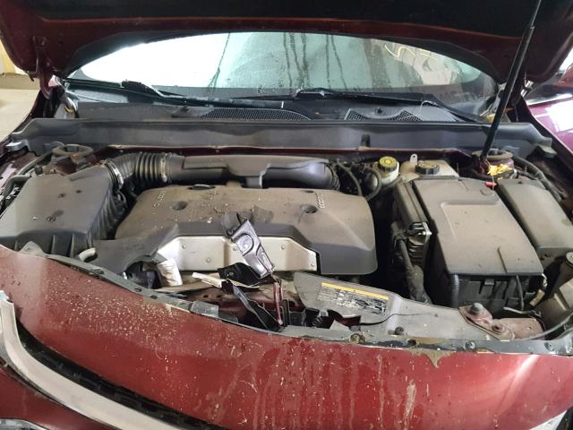 1G11C5SL8EF254682 - 2014 CHEVROLET MALIBU 1LT BURGUNDY photo 7