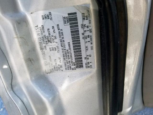 5LMFU28A2YLJ34003 - 2000 LINCOLN NAVIGATOR SILVER photo 10