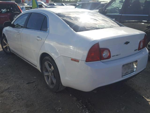1G1ZC5EU8BF140975 - 2011 CHEVROLET MALIBU 1LT WHITE photo 3
