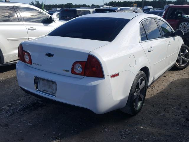 1G1ZC5EU8BF140975 - 2011 CHEVROLET MALIBU 1LT WHITE photo 4