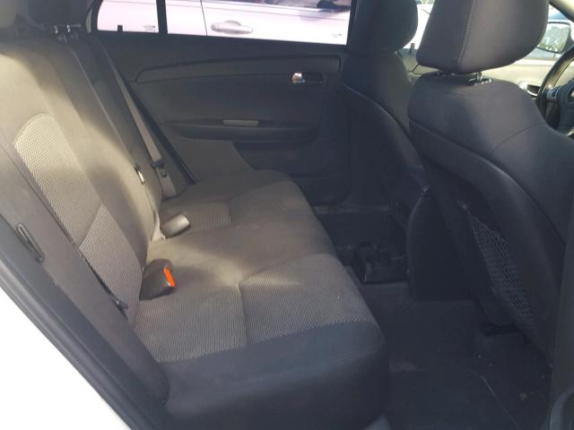 1G1ZC5EU8BF140975 - 2011 CHEVROLET MALIBU 1LT WHITE photo 6