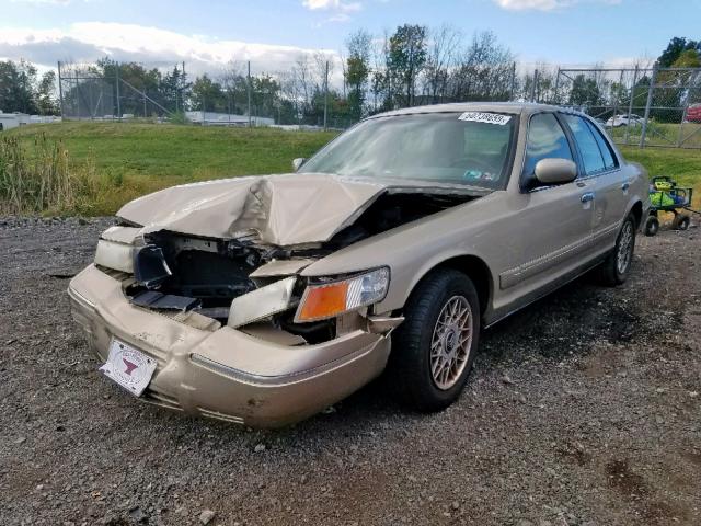 2MEFM74W9YX641908 - 2000 MERCURY GRAND MARQ TAN photo 2