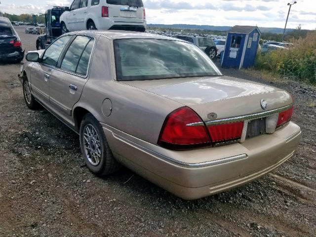 2MEFM74W9YX641908 - 2000 MERCURY GRAND MARQ TAN photo 3