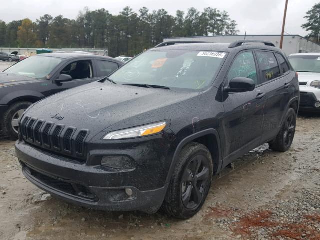 1C4PJLCB7JD620235 - 2018 JEEP CHEROKEE L BLACK photo 2