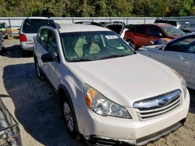 4S4BRCAC2A3338861 - 2010 SUBARU OUTBACK 2. WHITE photo 3