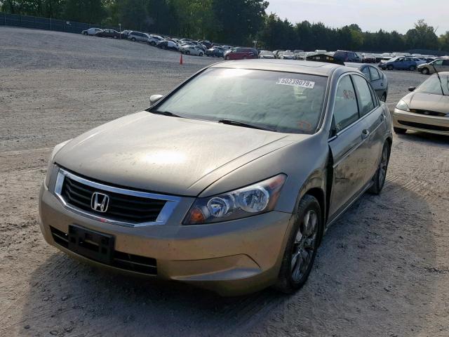 JHMCP26808C025202 - 2008 HONDA ACCORD EXL GOLD photo 2