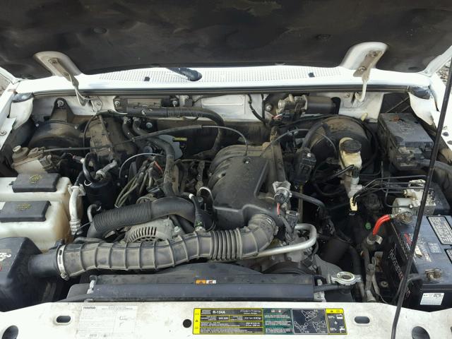 4F4YR46U26PM03544 - 2006 MAZDA B3000 CAB WHITE photo 7