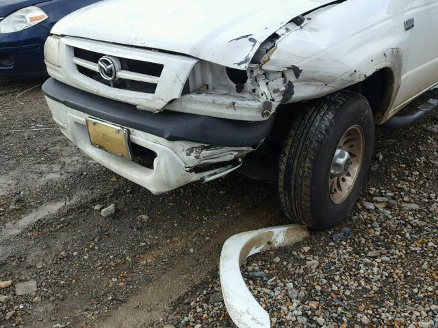 4F4YR46U26PM03544 - 2006 MAZDA B3000 CAB WHITE photo 9