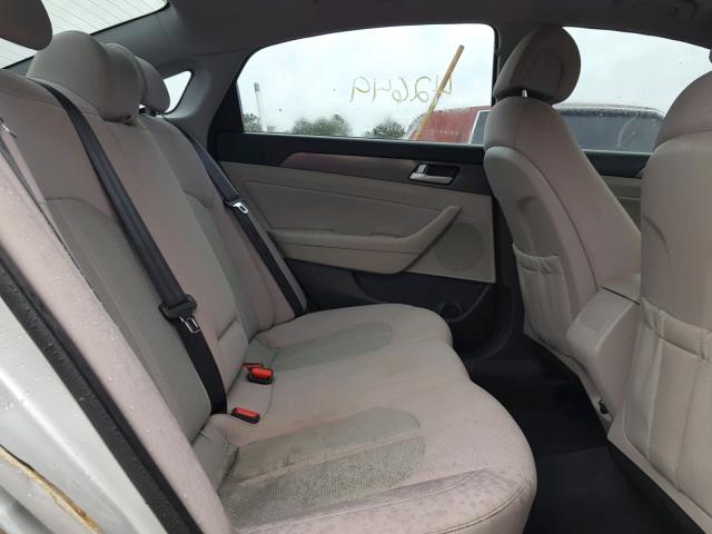 5NPE34AF7FH123409 - 2015 HYUNDAI SONATA SPO SILVER photo 6