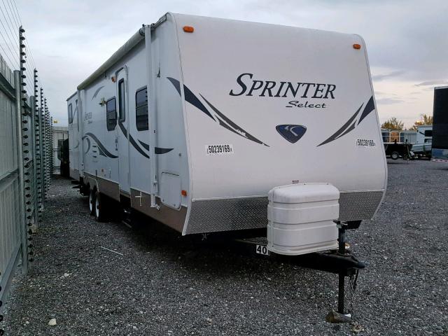 4YDT31B25B1531326 - 2011 KEYSTONE SPRINTER Սպիտակ լուսանկար 1