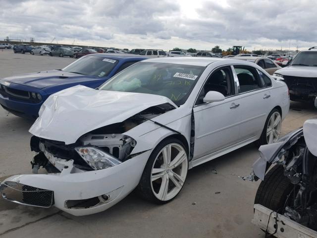 2G1WC5E38C1138033 - 2012 CHEVROLET IMPALA LTZ WHITE photo 2