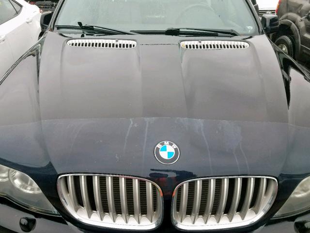 5UXFB53545LV16598 - 2005 BMW X5 4.4I SILVER photo 7