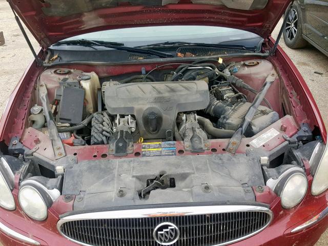 2G4WD582561181039 - 2006 BUICK LACROSSE C MAROON photo 7