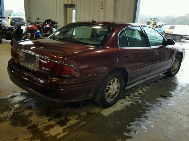 1G4HR54K15U242759 - 2005 BUICK LESABRE LI MAROON photo 4