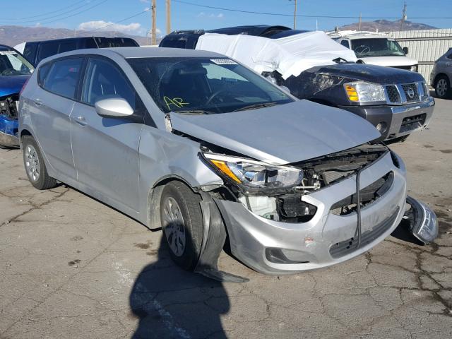 KMHCT5AE3HU312020 - 2017 HYUNDAI ACCENT SE SILVER photo 1