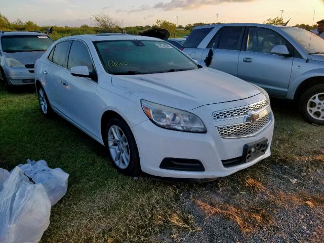 1G11D5RR6DF100784 - 2013 CHEVROLET MALIBU 1LT 白色 照片 1