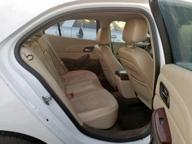 1G11D5RR6DF100784 - 2013 CHEVROLET MALIBU 1LT 白色 照片 6