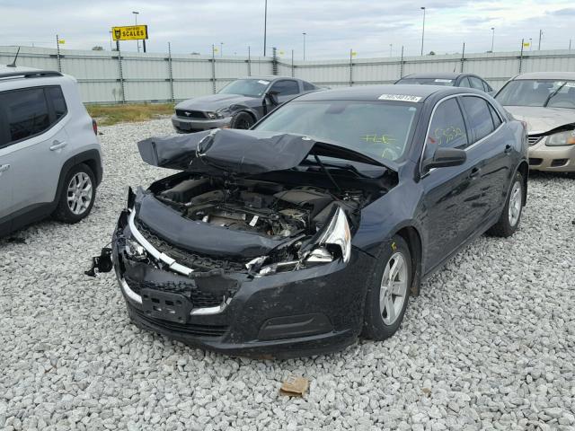 1G11B5SL6EF153045 - 2014 CHEVROLET MALIBU LS Սև լուսանկար 2