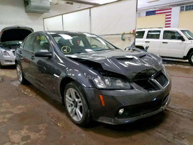 6G2ER57778L146599 - 2008 PONTIAC G8 GRAY photo 1